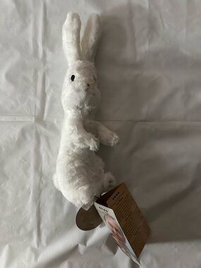 White Plush Bunny Stuffed Animal